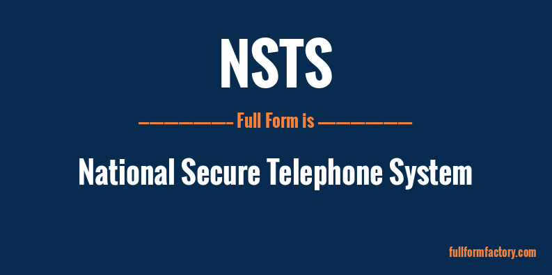 nsts-full-form