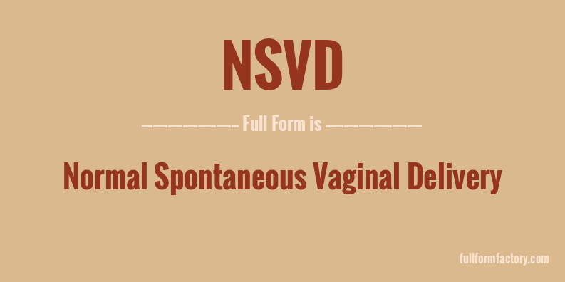 nsvd-full-form