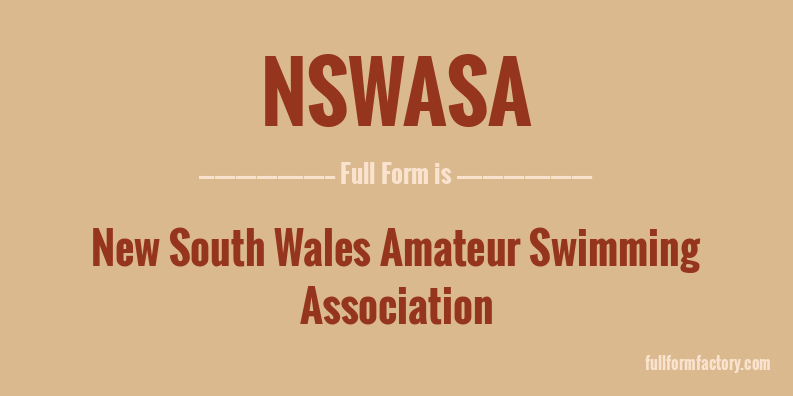 nswasa-full-form