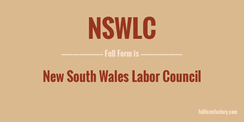 nswlc-full-form