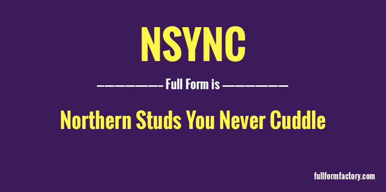 nsync-full-form