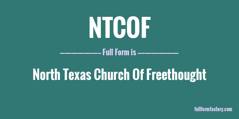 ntcof-full-form