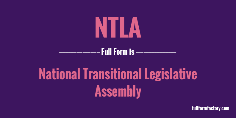 ntla-full-form