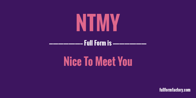 ntmy-full-form