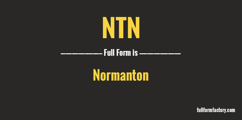 ntn-full-form