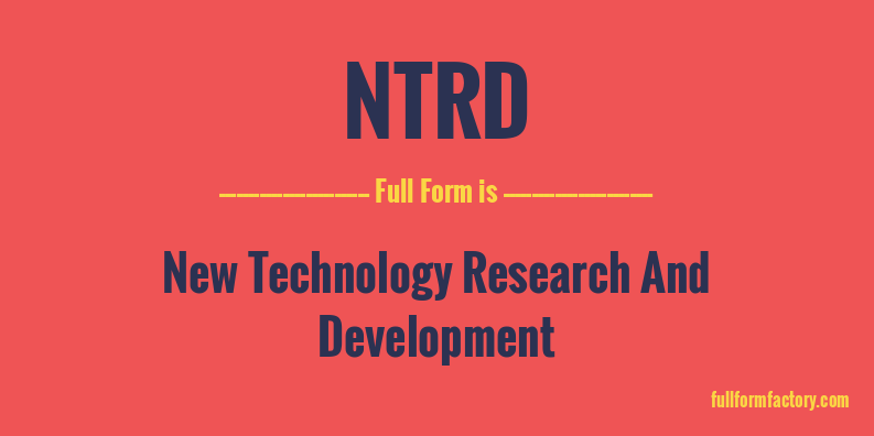 ntrd-full-form