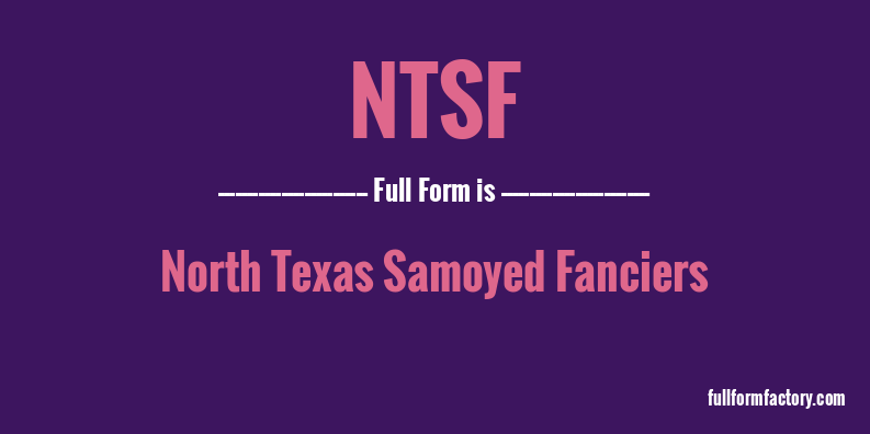 ntsf-full-form