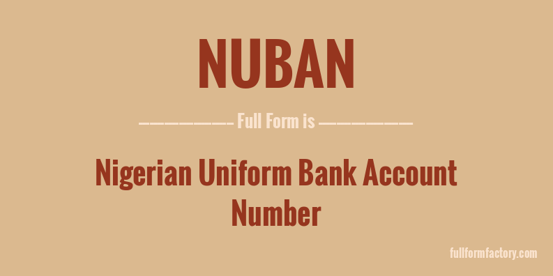 nuban-full-form
