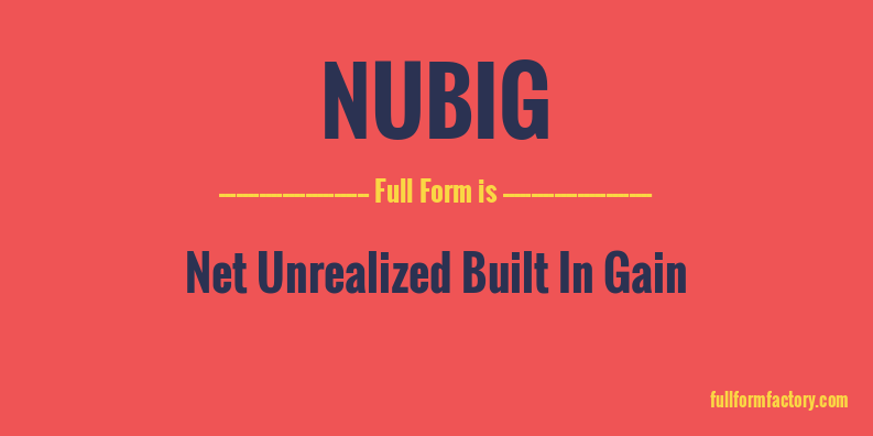 nubig-full-form