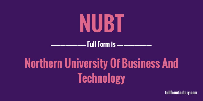 nubt-full-form