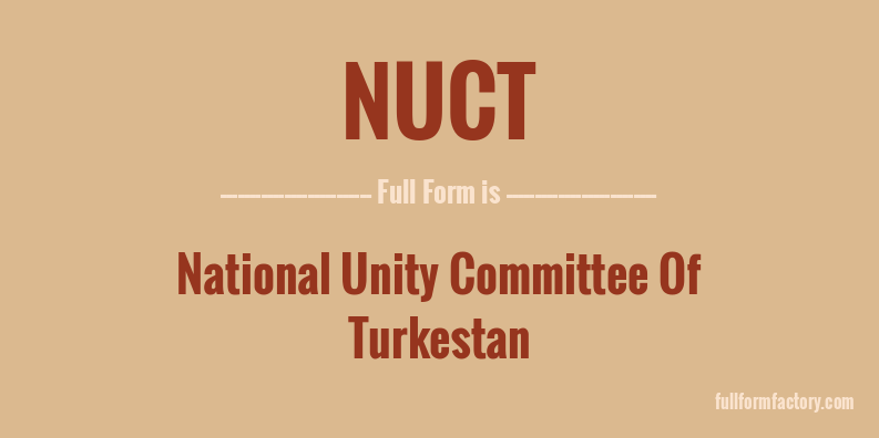nuct-full-form