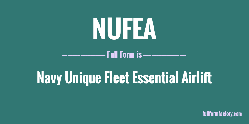 nufea-full-form