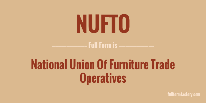 nufto-full-form