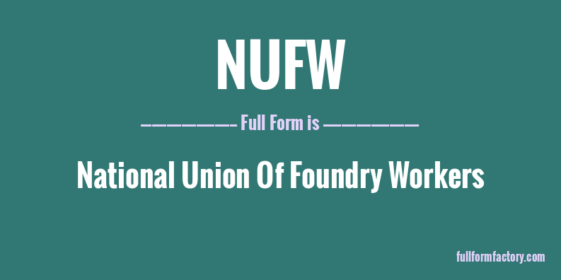 nufw-full-form