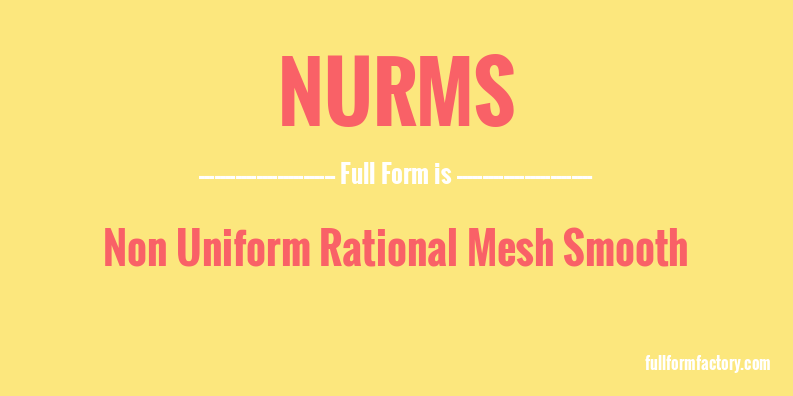 nurms-full-form