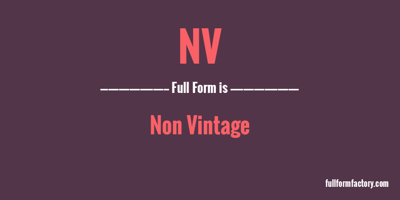 nv-full-form
