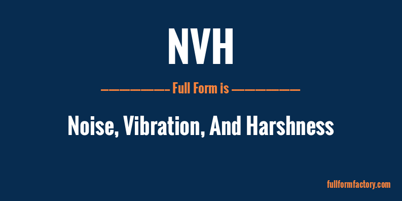 nvh-full-form
