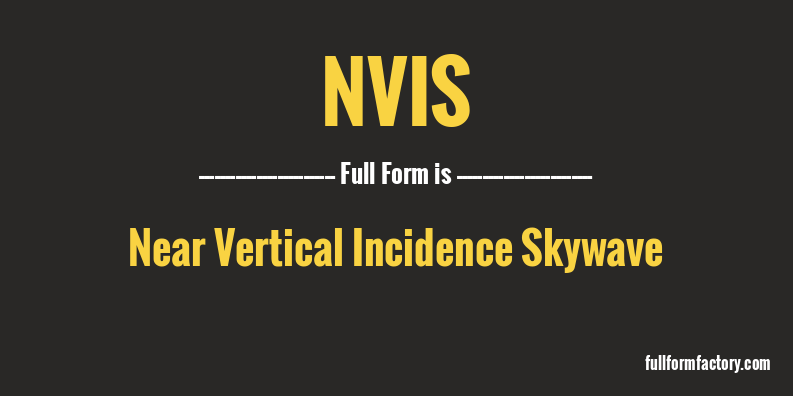 nvis-full-form