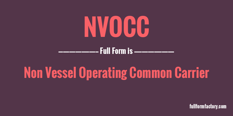 nvocc-full-form