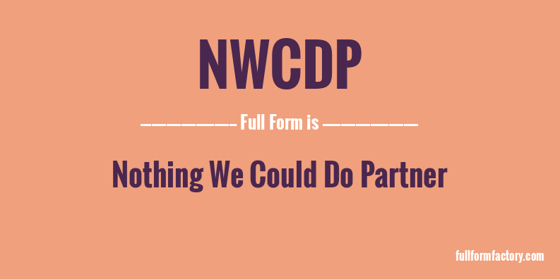 nwcdp-full-form
