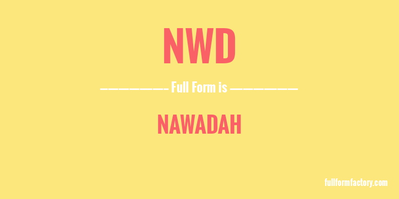 nwd-full-form