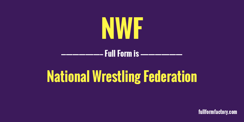 nwf-full-form