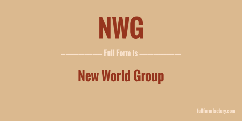 nwg-full-form
