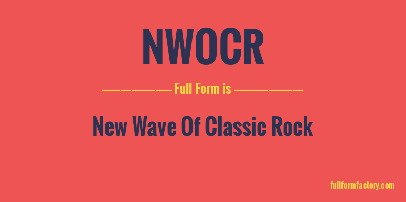 nwocr-full-form