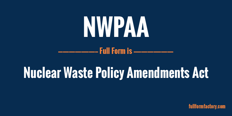 nwpaa-full-form