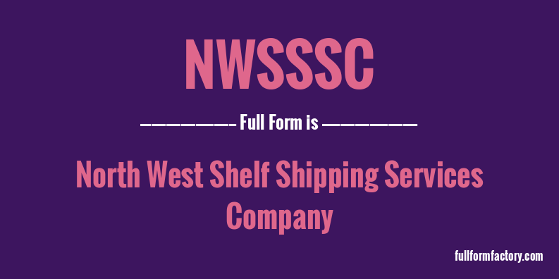 nwsssc-full-form