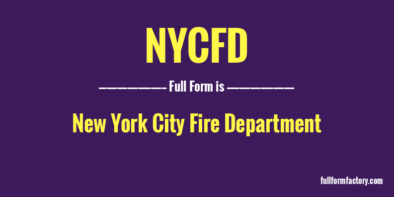 nycfd-full-form