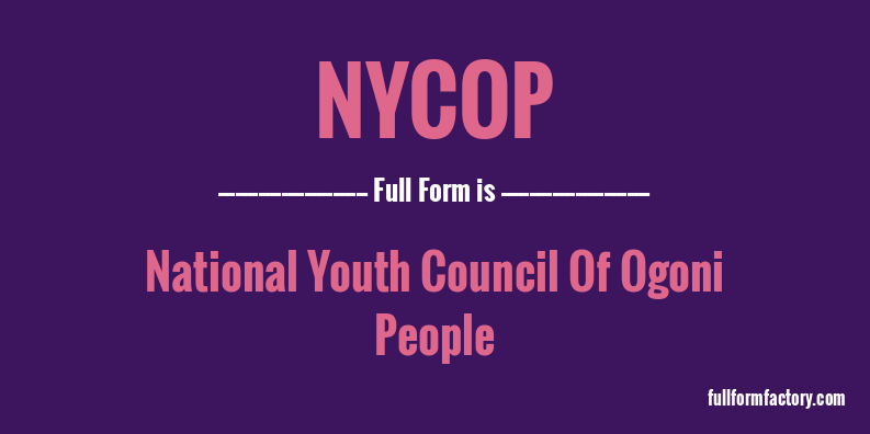 nycop-full-form