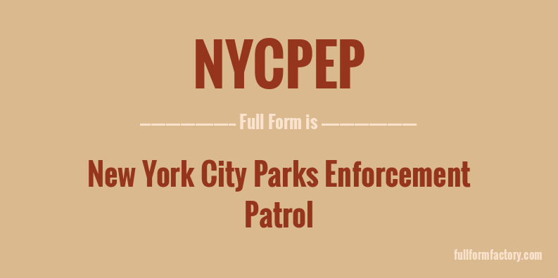 nycpep-full-form
