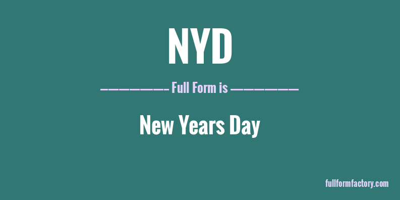 nyd-full-form