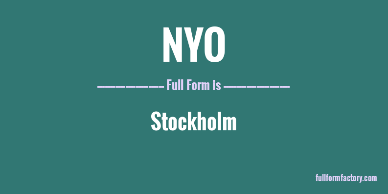 nyo-full-form