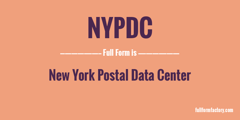 nypdc-full-form