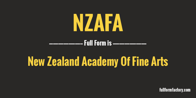 nzafa-full-form