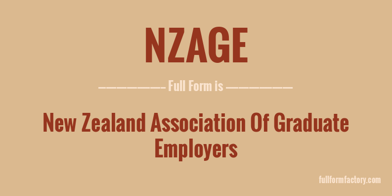 nzage-full-form