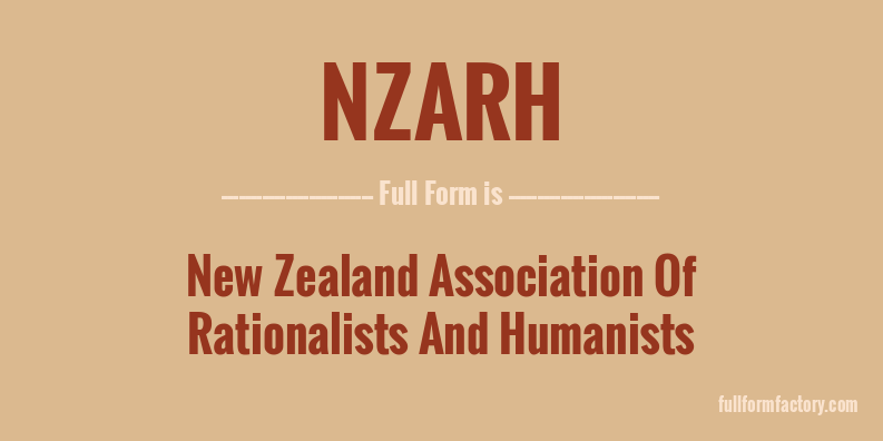 nzarh-full-form