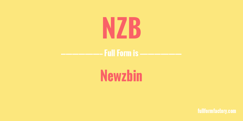 nzb-full-form