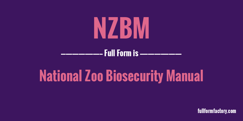 nzbm-full-form