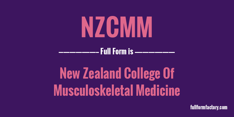 nzcmm-full-form