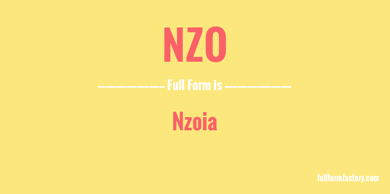 nzo-full-form