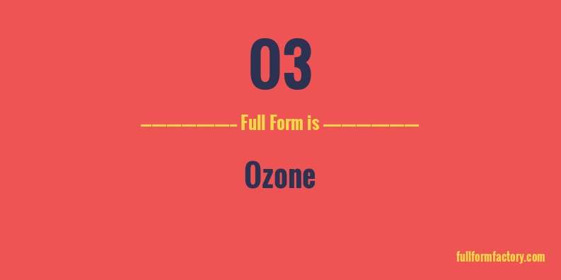 o3-full-form