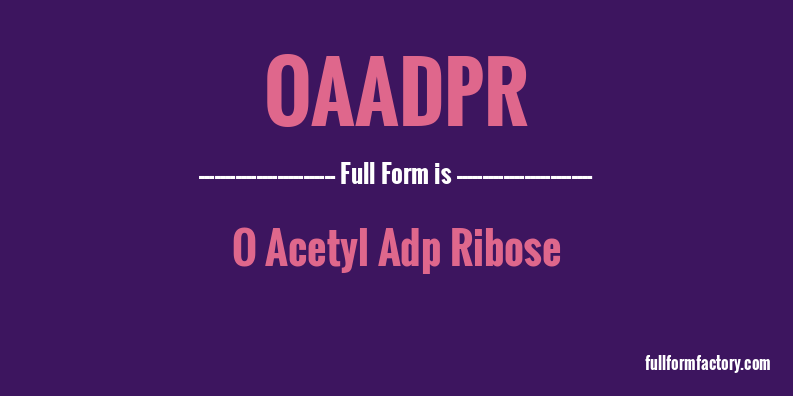 oaadpr-full-form