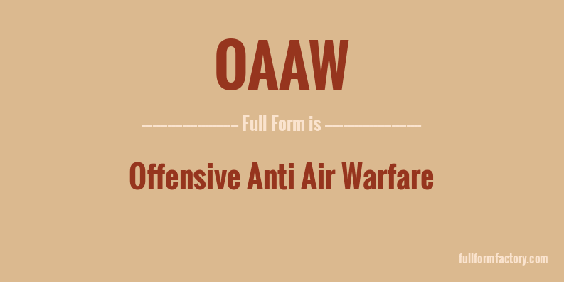 oaaw-full-form