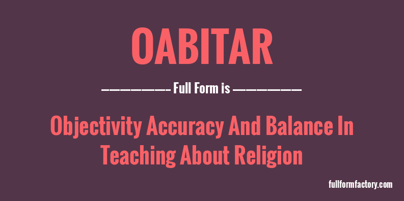 oabitar-full-form