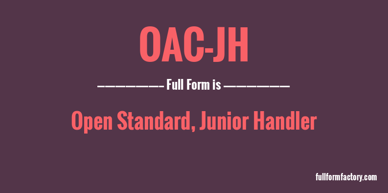 oac-jh-full-form