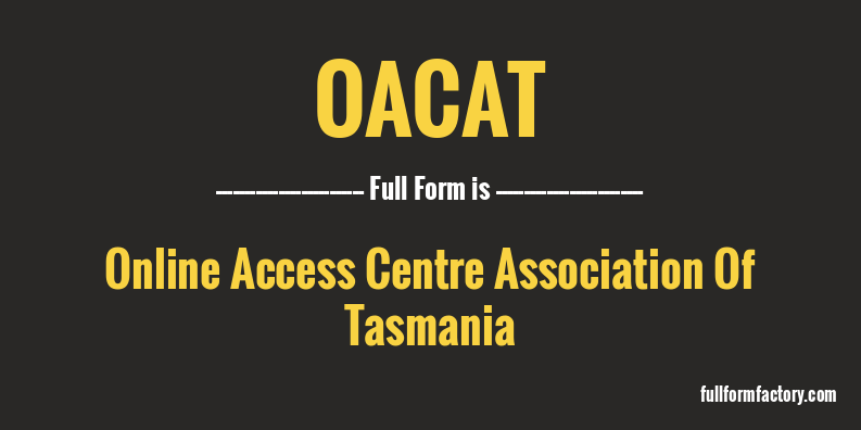 oacat-full-form
