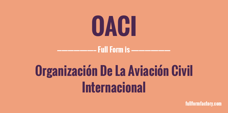 oaci-full-form